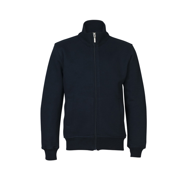 Sweatjacke, ohne Kapuze, Unisex