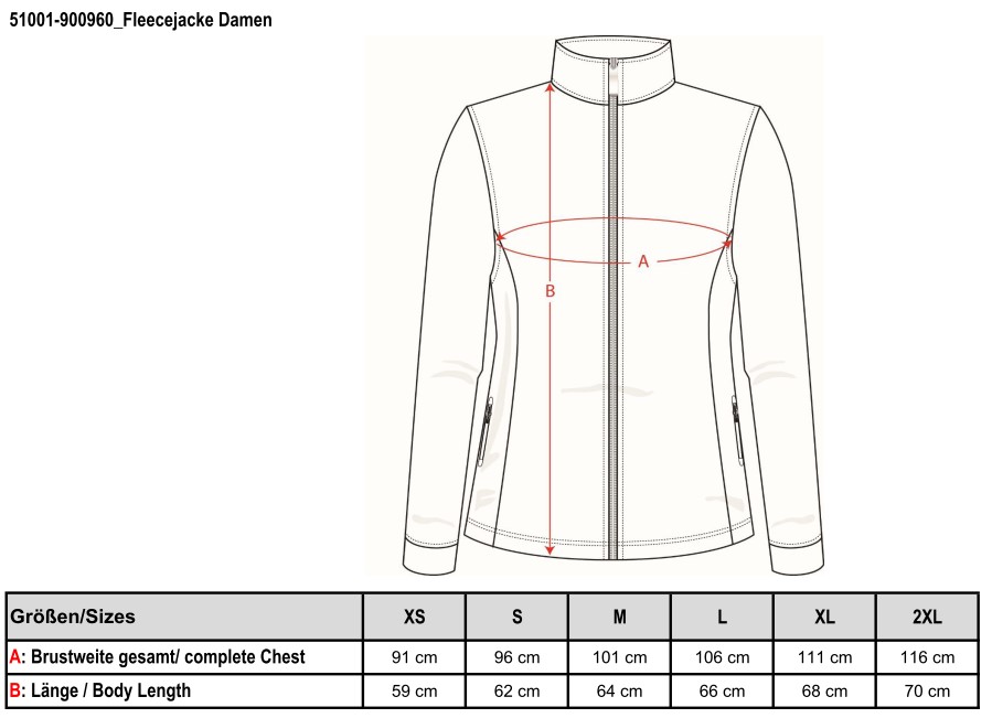 51001-900960STR Fleecejacke, Mädchen